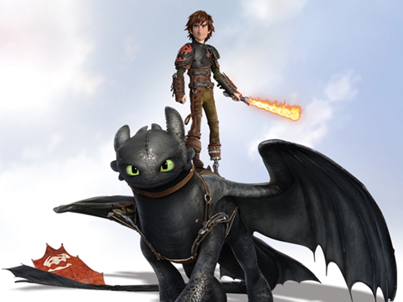 "How To Train Your Dragon 2" كيف تروض تنينك في الجزء الثاني